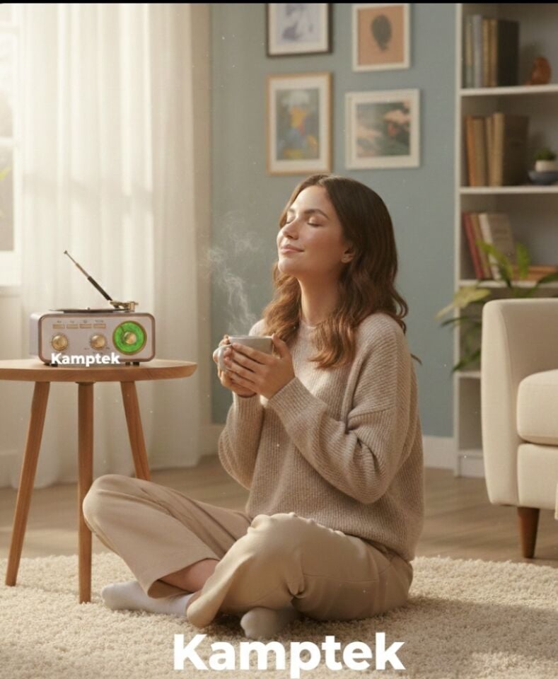 Plak Çalar Görünümlü Tasarım FM Radyo Müzik Çalar USB / AUX / Bluetooth Radyo Özellikli Müzik Çalar