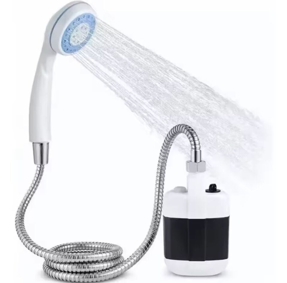 Şarjlı Taşınabilir Kamp Karavan Doğa Duş Seti – Doğada Konforu Yanınızda Taşıyın