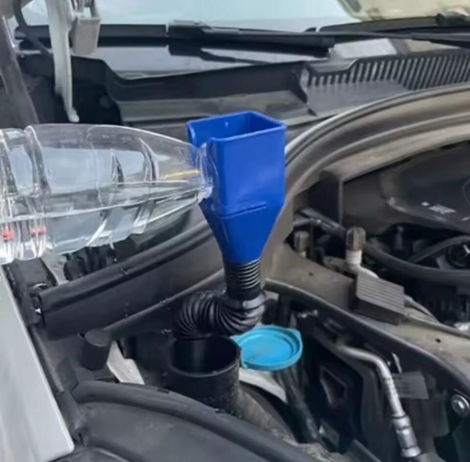 Pratik Sıvı Yakıt Yağ Dökme Aparatı Karavan Garaj Motor Araç İçin Kullanım Aparatı 1 Adet