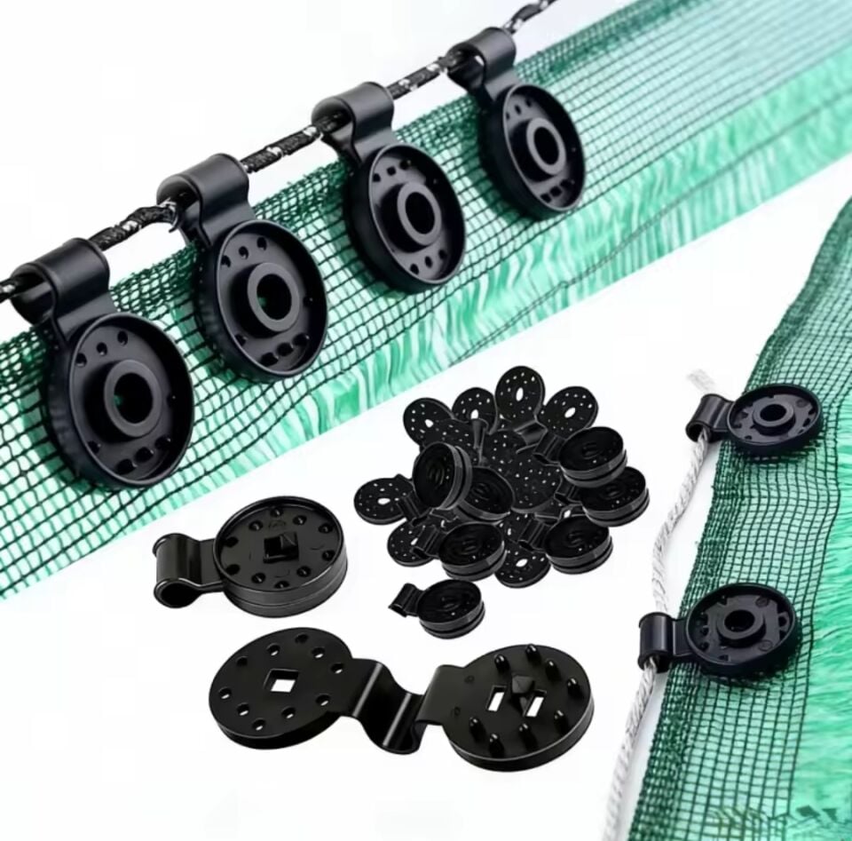 Karavan Kamp Bahçe Gölgelik File ve Branda Çadır Sabitleme Klipsi - 20 Adet